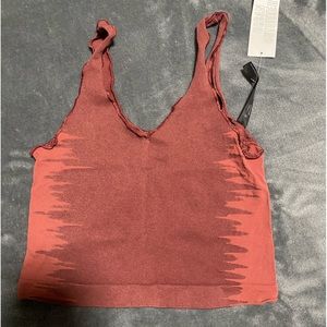 Urban Outfitters drew shadow seamless tank